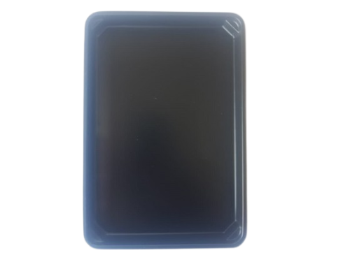 Caja alfajor negra mediana